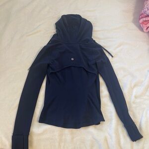 Lululemon Athletica Navy blue define hooded jacket